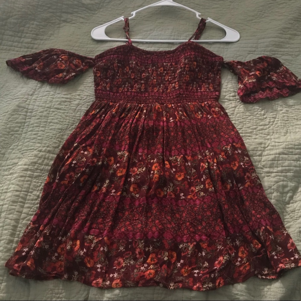 Francesca’s Off-the-shoulder dress